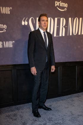 May 13, 2026, New York, United States: Nicolas Cage attends Prime Video s Spider-Noir world premiere at Regal Times Square on May 13, 2026 in New York City. New York United States - ZUMAs197 20260513_aaa_s197_676 Copyright: xRonxAdarx