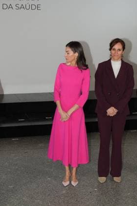 Spanish Queen Letizia attending the 17 edition of Encuetro iberoamericano sobre enfermedades raras in Madrid on Thursday, 14 May 2026. Cordon Press 