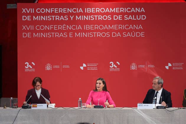 Queen Letizia presides over the inauguration of the XVII Ibero-American Conference of Ministers of Health Queen Letizia and the Minister of Health, Mónica García, preside over the inauguration of the XVII Ibero-American Conference of Ministers of Health at the Teatro Real in Madrid, on May 14, 2026, in Madrid Spain QUEEN LETIZIA HEALTH MINISTERS HEALTH 14 MAY 2026 José Madrid Madrid Madrid Spain  Copyright: xJosÃ xRuizx 7522008