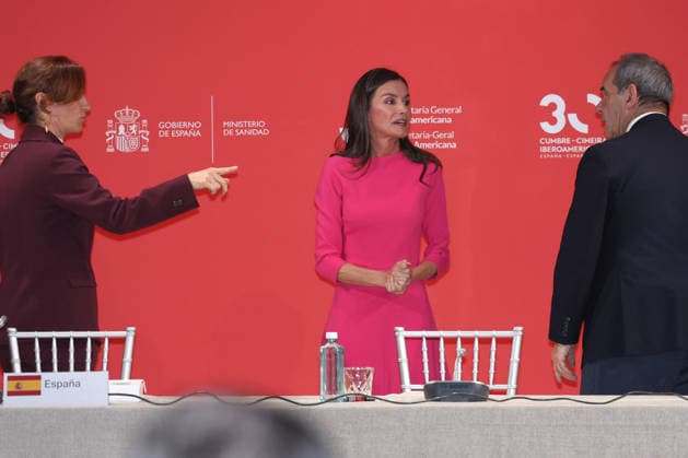 Queen Letizia presides over the inauguration of the XVII Ibero-American Conference of Ministers of Health Queen Letizia and the Minister of Health, Mónica García, preside over the inauguration of the XVII Ibero-American Conference of Ministers of Health at the Teatro Real in Madrid, on May 14, 2026, in Madrid Spain QUEEN LETIZIA HEALTH MINISTERS HEALTH 14 MAY 2026 José Madrid Madrid Madrid Spain  Copyright: xJosÃ xRuizx 7522009