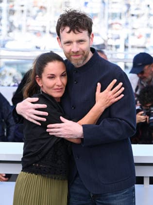 IPA84673705 - Cannes, 79th Cannes Film Festival 2026, day 2 - photocall of L Abandon (Forsaken) - Pictured: MickaÃ«lle Paty and Antoine Reinartz  Copyright: xAlbertoxTerenghix xPoolxPhotoxEventsx07x 84673705