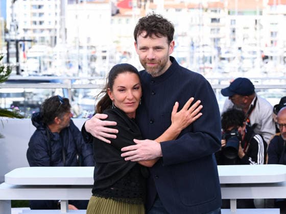 IPA84673706 - Cannes, 79th Cannes Film Festival 2026, day 2 - photocall of L Abandon (Forsaken) - Pictured: MickaÃ«lle Paty and Antoine Reinartz  Copyright: xAlbertoxTerenghix xPoolxPhotoxEventsx07x 84673706