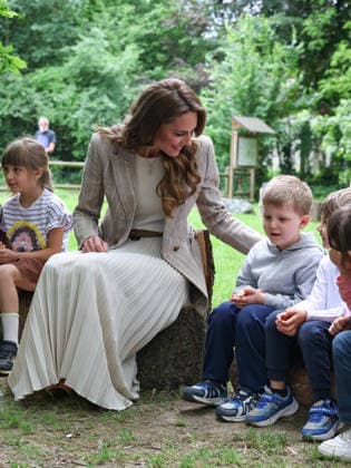 May 14, 2026, Reggio Emilia, Italy: The Princess of Wales; Kate Middleton, during a visit to the Salvador Allende pre-school, 14 May 2026. ANSA ce +++ NPK +++ NO SALES, EDITORIAL USE ONLY Reggio Emilia Italy  - ZUMAa110 20260514_zaf_a110_011 Copyright: xAndrewxParsonsx xKensingtonxPalax
