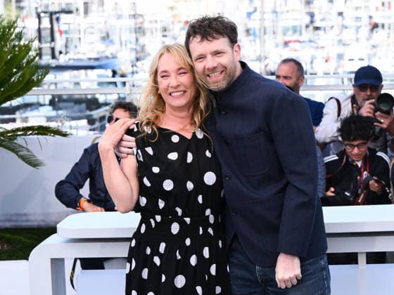 IPA84673691 - Cannes, 79th Cannes Film Festival 2026, day 2 - photocall of L Abandon (Forsaken) - Pictured: Emmanuelle Bercot , Antoine Reinartz  Copyright: xAlbertoxTerenghix xPoolxPhotoxEventsx07x 84673691