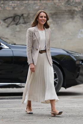 . 14 05 2026. Reggio Emilia, Italy. Kate Middleton, the Princess of Wales, arriving at a creative resource centre in Reggio Emilia in Italy, on day two of her visit to Italy.  xStephenxLockx xi-Imagesx IIM-26770-0004