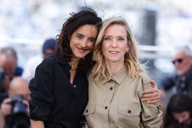 Cannes - La Vie D Une Femme Photocall Charline Bourgeois-Tacquet and Léa Drucker at the photocall for La vie d une femme at the 79th Festival de Cannes held at Palais des Festivals on May 14, 2026 in Cannes, France. Photo by Jerome Domine ABACAPRESS.COM Cannes France  Copyright: xDominexJerome ABACAx