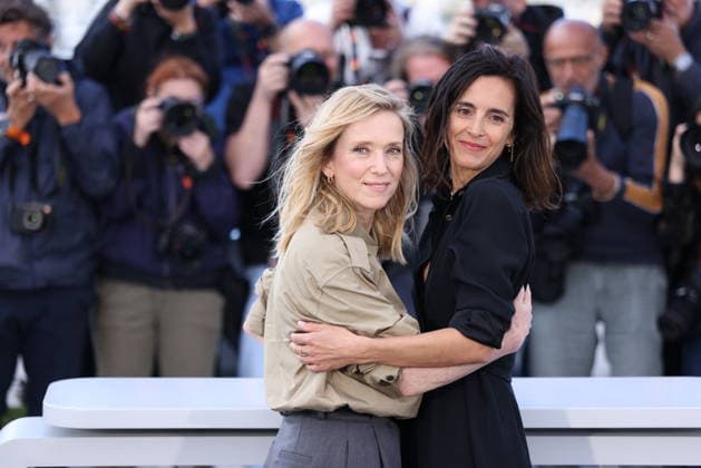 Cannes - La Vie D Une Femme Photocall Charline Bourgeois-Tacquet and Léa Drucker at the photocall for La vie d une femme at the 79th Festival de Cannes held at Palais des Festivals on May 14, 2026 in Cannes, France. Photo by Jerome Domine ABACAPRESS.COM Cannes France  Copyright: xDominexJerome ABACAx
