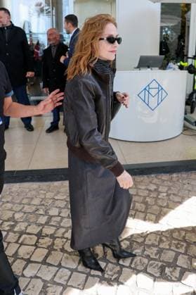 RECORD DATE NOT STATED IPA84672730 - Isabelle Huppert is seen at the Martinez hotel during the 79th annual Cannes Film Festival on May 14, 2026 in Cannes, France  Copyright: xx xx 84672730