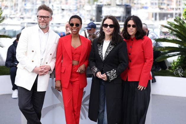 Cannes - Tangles Photocall Seth Rogen, Samira Wiley, Julia Louis-Dreyfus and Abbi Jacobson attend the Tangles photocall during the 79th Cannes Film Festival in Cannes on May 14, 2026. Photo by Jerome Domine ABACAPRESS.COM Cannes France  Copyright: xDominexJerome ABACAx