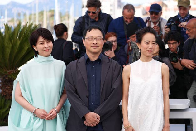 Nagi Notes photocall during the 79th Cannes Film Festival Shizuka Ishibaschi, Koji Fukada and Takako Matsu - Nagi Notes photocall during the 79th Cannes Film Festival in Cannes, France on May 14, 2026  Copyright: x Chassery+Courdjix