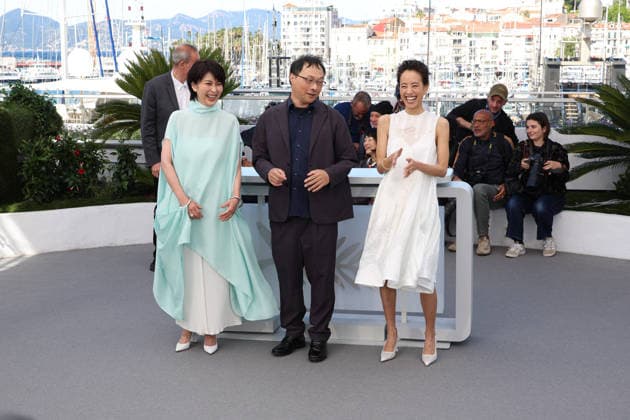 Nagi Notes photocall during the 79th Cannes Film Festival Shizuka Ishibaschi, Koji Fukada and Takako Matsu - Nagi Notes photocall during the 79th Cannes Film Festival in Cannes, France on May 14, 2026  Copyright: x Chassery+Courdjix