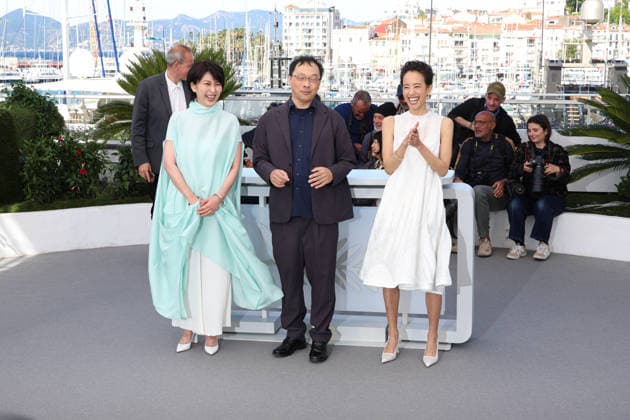 Nagi Notes photocall during the 79th Cannes Film Festival Shizuka Ishibaschi, Koji Fukada and Takako Matsu - Nagi Notes photocall during the 79th Cannes Film Festival in Cannes, France on May 14, 2026  Copyright: x Chassery+Courdjix