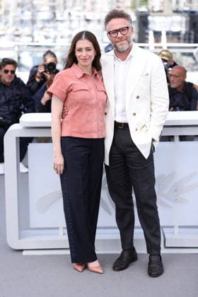 Cannes - Tangles Photocall Lauren Miller Rogen and Seth Rogen attend the Tangles photocall during the 79th Cannes Film Festival in Cannes on May 14, 2026. Photo by Jerome Domine ABACAPRESS.COM Cannes France  Copyright: xDominexJerome ABACAx