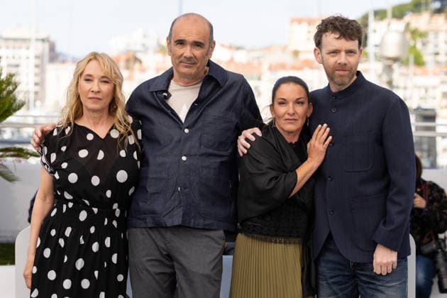Emmanuelle Bercot, Vincent Garenq, Mickaëlle Paty, Antoine Reinartz Photocall for Forsaken at the 79th Cannes International Film Festival May 13th, 2026 Jacovides Moreau Bestimage Photocall for Forsaken at the 79th Cannes International Film Festival May 13th, 2026 Cannes France  Copyright: xJACOVIDES-MOREAUx xBESTIMAGExJACOVIDES-MOREAUx xBESTIMAGEx
