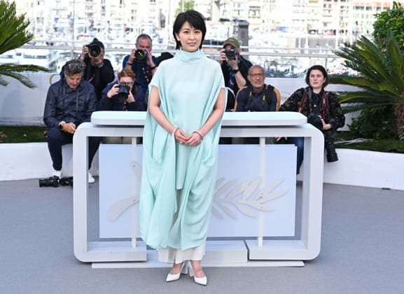 79th Cannes Film Festival: Nagi Notes photocall CANNES, FRANCE - MAY 14: Japanese actress Takako Matsu poses during a photocall for the film Nagi Notes at the 79th edition of the Cannes Film Festival in Cannes, France on May 14, 2026. Mustafa Yalcin Anadolu Cannes France. Editorial use only. Please get in touch for any other usage.  Copyright: x2026xAnadoluxMustafaxYalcinx