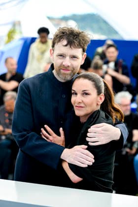 79eme Festival International du Film de Cannes Photocall with cast of LAbandon 79th International Cannes Film Festival Photocall with cast of LAbandon 455978 2026 05 14 Reinartz, Antoine Paty, Mickaelle  Copyright: xSergexArnalx xStarfacex STAR_455978_021