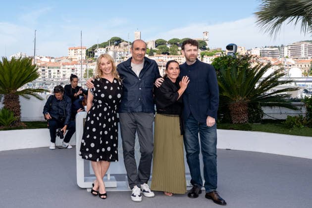 79eme Festival International du Film de Cannes Photocall with cast of LAbandon 79th International Cannes Film Festival Photocall with cast of LAbandon 455978 2026 05 14 Bercot, Emmanuelle Reinartz, Antoine Paty, Mickaelle Garenq, Vincent  Copyright: xEstellexCarlierx xStarfacex STAR_455978_027