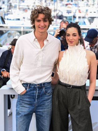 IPA84676489 - Cannes, 79th Cannes Film Festival 2026, day 2 - photocall of L Ã‚ge D Or (The Golden Age) - Pictured: Souheila Yacoub and Vassili Schneider  Copyright: xAlbertoxTerenghix xPoolxPhotoxEventsx07x 84676489