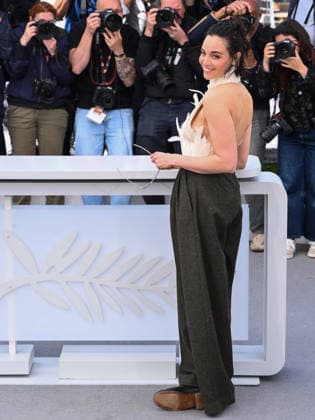 IPA84676470 - Cannes, 79th Cannes Film Festival 2026, day 2 - photocall of L Ã‚ge D Or (The Golden Age) - Pictured: Souheila Yacoub  Copyright: xAlbertoxTerenghix xPoolxPhotoxEventsx07x 84676470