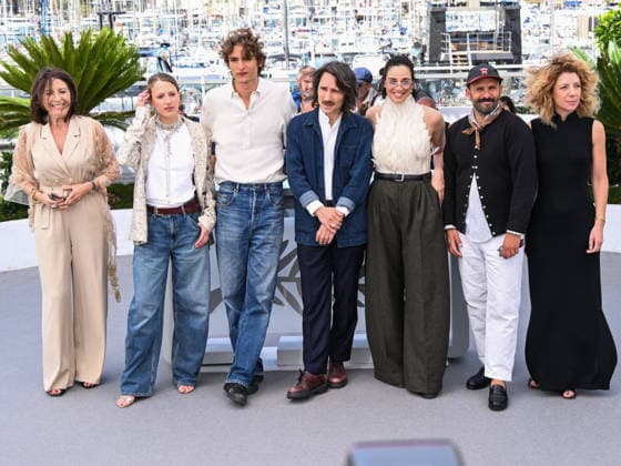 IPA84676505 - Cannes, 79th Cannes Film Festival 2026, day 2 - photocall of L Ã‚ge D Or (The Golden Age) - Pictured: Enrica Capra, Yile Yara Vianello, Vassili Schneider, BÃ renger Thouin, Souheila Yacoub, Pierre-Antoine Billon and Carine Ruszniewski  Copyright: xAlbertoxTerenghix xPoolxPhotoxEventsx07x 84676505