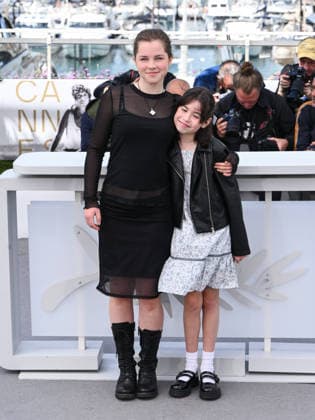IPA84677075 - Cannes, 79th Cannes Film Festival 2026, day 2 - photocall of El Deshielo (The Meltdown) - Pictured: Maia Rae Domagala and Maya O Rourke  Copyright: xAlbertoxTerenghix xPoolxPhotoxEventsx07x 84677075
