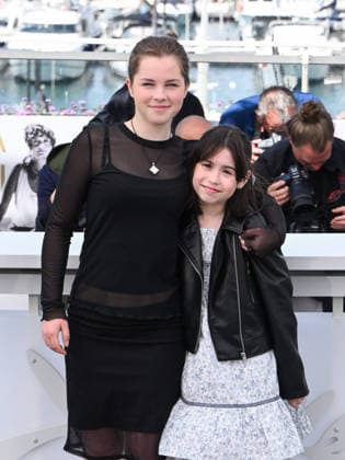 IPA84677079 - Cannes, 79th Cannes Film Festival 2026, day 2 - photocall of El Deshielo (The Meltdown) - Pictured: Maia Rae Domagala and Maya O Rourke  Copyright: xAlbertoxTerenghix xPoolxPhotoxEventsx07x 84677079