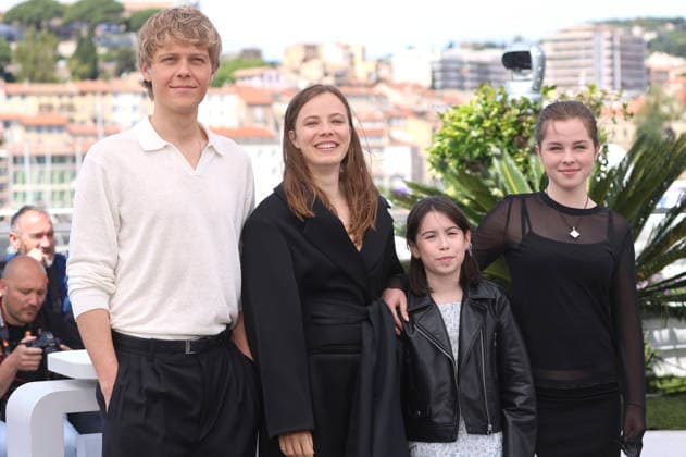Jakub Giersza, Saskia Rosendahl, Maya O Rourke and Maia Rae Domagala at the photocall for the feature film El Deshielo The Meltdown at the Festival de Cannes 2026 79 Cannes International Film Festival at the Palais des Festivals Cannes, 14 05 2026 Foto:xD.xBedrosianx xFuturexImagex meltdown_6504