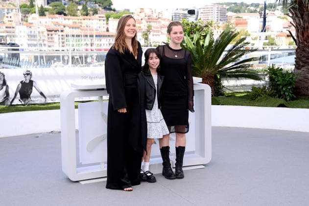 Saskia Rosendahl, Maya O Rourke and Maia Rae Domagala at the photocall for the feature film El Deshielo The Meltdown at the Festival de Cannes 2026 79 Cannes International Film Festival at the Palais des Festivals Cannes, 14 05 2026 Foto:xD.xBedrosianx xFuturexImagex meltdown_6505