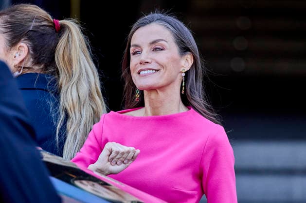May 14, 2026, Madrid, Madrid, Spain: QUEEN LETIZIA of Spain attends the 17th Ibero-American conference of Health Ministers Madrid Spain  - ZUMAc260 20260514_zep_c260_017 Copyright: xMikexChicorrox