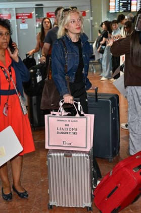 Cannes Nadia Tereszkiewicz Nice Airport Nadia Tereszkiewicz is seen at Nice airport ahead of the 79th Cannes Film Festival in Cannes, France on May 14, 2026. Photo by Julien Reynaud APS-Medias ABACAPRESS.COM Nice France  Copyright: xReynaudxJulien APS-Medias ABACAx