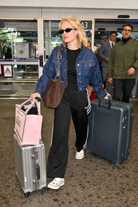 Cannes Nadia Tereszkiewicz Nice Airport Nadia Tereszkiewicz is seen at Nice airport ahead of the 79th Cannes Film Festival in Cannes, France on May 14, 2026. Photo by Julien Reynaud APS-Medias ABACAPRESS.COM Nice France  Copyright: xReynaudxJulien APS-Medias ABACAx