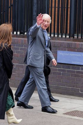 May 14, 2026, London, London, UK: London, UK. King Charles III arrives at Jewish Care in Golders Green, London to meet representatives of the Jewish community and local charities, reaffirming his support following a series of antisemitic attacks, including a recent knife attack in the area, Wednesday, 29 April 2026. London UK - ZUMAl94_ 20260514_zaf_l94_038 Copyright: xDinendraxHariax