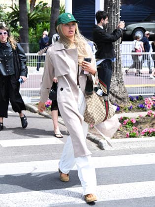 IPA84678958 - Cannes, 79th Cannes Film Festival 2026, day 2 - VIP exits and arrivals from hotels. Pictured is Romee Strijd  Copyright: xManuelexMangiarottix xPoolxPhotoxEventsx07x 84678958