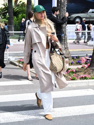 IPA84678960 - Cannes, 79th Cannes Film Festival 2026, day 2 - VIP exits and arrivals from hotels. Pictured is Romee Strijd  Copyright: xManuelexMangiarottix xPoolxPhotoxEventsx07x 84678960