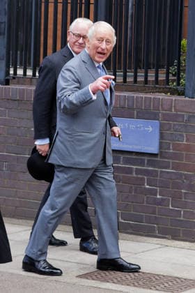 May 14, 2026, London, London, UK: London, UK. King Charles III arrives at Jewish Care in Golders Green, London to meet representatives of the Jewish community and local charities, reaffirming his support following a series of antisemitic attacks, including a recent knife attack in the area, Wednesday, 29 April 2026. London UK - ZUMAl94_ 20260514_zaf_l94_039 Copyright: xDinendraxHariax