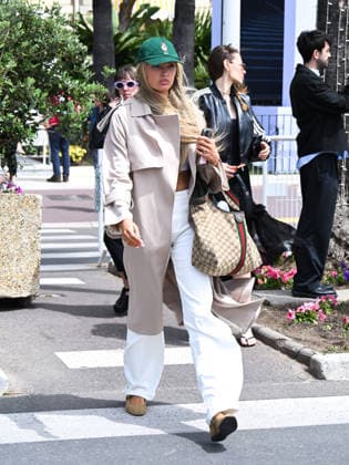 IPA84678951 - Cannes, 79th Cannes Film Festival 2026, day 2 - VIP exits and arrivals from hotels. Pictured is Romee Strijd  Copyright: xManuelexMangiarottix xPoolxPhotoxEventsx07x 84678951