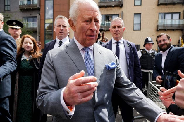 May 14, 2026, London, London, UK: London, UK. King Charles III meets members of Jewish community outside Jewish Care in Golders Green, London after meeting representatives of the Jewish community and local charities, following a series of antisemitic attacks, including a recent knife attack in the area, Wednesday, 29 April 2026. London UK - ZUMAl94_ 20260514_zaf_l94_052 Copyright: xDinendraxHariax