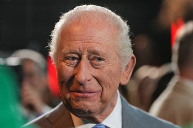 Britain Royals Britain s King Charles III meets students taking part in workshops organised by National Youth Music Theatre (NYMT) at The Other Palace in London, Thursday, May 14, 2026., Credit:Avalon.red PA ROTA - B68 Avalon GBR, London  Copyright: xAvalon.redx xPAxROTAx-xB68x xAvalonx 1098913344