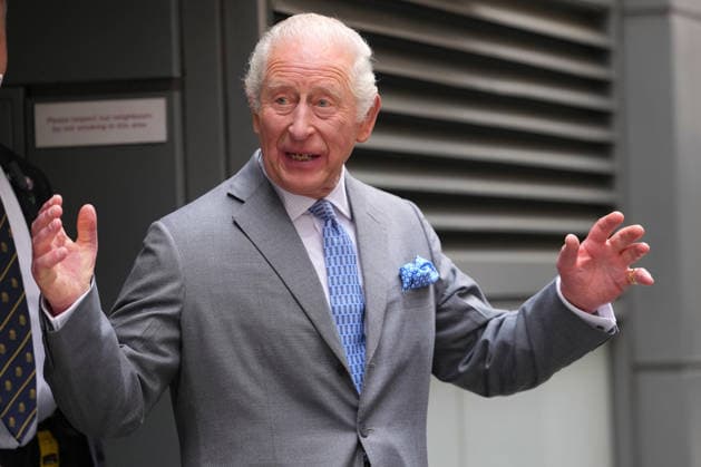 Britain Royals Britain s King Charles III reacts after meeting students taking part in workshops organised by National Youth Music Theatre (NYMT) at The Other Palace in London, Thursday, May 14, 2026., Credit:Avalon.red PA ROTA - B68 Avalon GBR, London  Copyright: xAvalon.redx xPAxROTAx-xB68x xAvalonx 1098913514