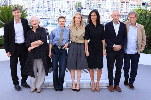 Cannes La Vie D Une Femme Photocall JD Azize Kabouche, Diamadoua Sissoko, Emmanuelle Bercot, Charles Berling, producer David Thion, Erri De Luca, Marie-Christine Barrault, director Charline Bourgeois Tacquet, Melanie Thierry and Lea Drucker attend the La Vie D Une Femme A Womans Life photocall during the 79th Cannes Film Festival in Cannes on May 14, 2026. Photo by Jerome Domine ABACAPRESS.COM Cannes France  Copyright: xDominexJerome ABACAx