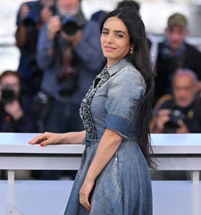 79th Cannes Film Festival: Quelques mots d amour (Words of Love) photocall CANNES, FRANCE - MAY 14: French actress Hafsia Herzi poses during a photocall for the film Quelques mots d amour (Words of Love) at the 79th edition of the Cannes Film Festival in Cannes, France on May 14, 2026. Mustafa Yalcin Anadolu Cannes France. Editorial use only. Please get in touch for any other usage.  Copyright: x2026xAnadoluxMustafaxYalcinx