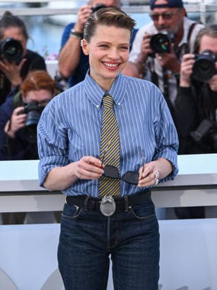 IPA84678889 - Cannes, 79th Cannes Film Festival 2026, day 2 - photocall of La Vie D Une Femme (A Woman s Life) - Pictured: MÃ lanie Thierry  Copyright: xAlbertoxTerenghix xPoolxPhotoxEventsx07x 84678889