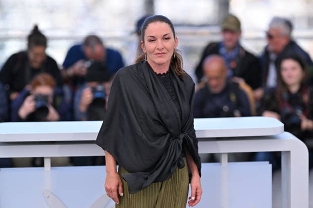 79th Cannes Film Festival: L Abandon (Forsaken) photocall CANNES, FRANCE - MAY 14: Sister of Samuel Paty Mickaelle Paty poses during a photocall for the film L Abandon (Forsaken) at the 79th edition of the Cannes Film Festival in Cannes, France on May 14, 2026. Mustafa Yalcin Anadolu Cannes France. Editorial use only. Please get in touch for any other usage.  Copyright: x2026xAnadoluxMustafaxYalcinx