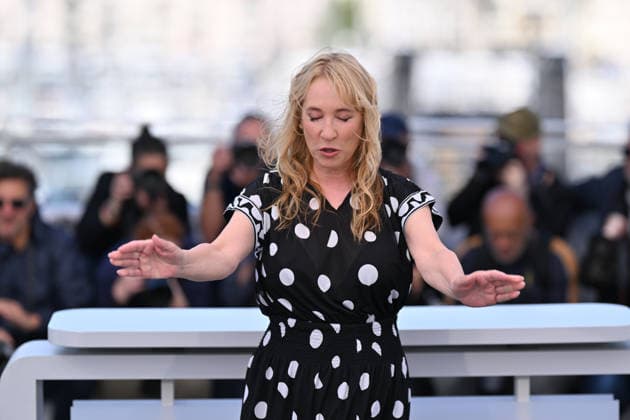 79th Cannes Film Festival: L Abandon (Forsaken) photocall CANNES, FRANCE - MAY 14: French actress Emmanuelle Bercot poses during a photocall for the film L Abandon (Forsaken) at the 79th edition of the Cannes Film Festival in Cannes, France on May 14, 2026. Mustafa Yalcin Anadolu Cannes France. Editorial use only. Please get in touch for any other usage.  Copyright: x2026xAnadoluxMustafaxYalcinx