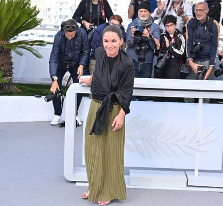79th Cannes Film Festival: L Abandon (Forsaken) photocall CANNES, FRANCE - MAY 14: Sister of Samuel Paty Mickaelle Paty poses during a photocall for the film L Abandon (Forsaken) at the 79th edition of the Cannes Film Festival in Cannes, France on May 14, 2026. Mustafa Yalcin Anadolu Cannes France. Editorial use only. Please get in touch for any other usage.  Copyright: x2026xAnadoluxMustafaxYalcinx