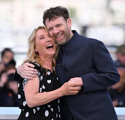79th Cannes Film Festival: L Abandon (Forsaken) photocall CANNES, FRANCE - MAY 14: French actress Emmanuelle Bercot (L) and French actor Antoine Reinartz (R) pose during a photocall for the film L Abandon (Forsaken) at the 79th edition of the Cannes Film Festival in Cannes, France on May 14, 2026. Mustafa Yalcin Anadolu Cannes France. Editorial use only. Please get in touch for any other usage.  Copyright: x2026xAnadoluxMustafaxYalcinx
