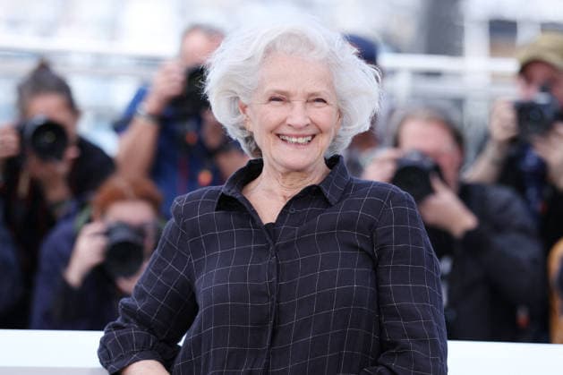 Cannes La Vie D Une Femme Photocall JD Marie-Christine Barrault attend the La Vie D Une Femme A Womans Life photocall during the 79th Cannes Film Festival in Cannes on May 14, 2026. Photo by Jerome Domine ABACAPRESS.COM Cannes France  Copyright: xDominexJerome ABACAx