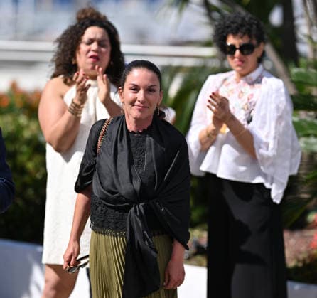 79th Cannes Film Festival: L Abandon (Forsaken) photocall CANNES, FRANCE - MAY 14: Sister of Samuel Paty Mickaelle Paty poses during a photocall for the film L Abandon (Forsaken) at the 79th edition of the Cannes Film Festival in Cannes, France on May 14, 2026. Mustafa Yalcin Anadolu Cannes France. Editorial use only. Please get in touch for any other usage.  Copyright: x2026xAnadoluxMustafaxYalcinx
