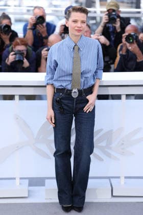Cannes La Vie D Une Femme Photocall JD Melanie Thierry attend the La Vie D Une Femme A Womans Life photocall during the 79th Cannes Film Festival in Cannes on May 14, 2026. Photo by Jerome Domine ABACAPRESS.COM Cannes France  Copyright: xDominexJerome ABACAx