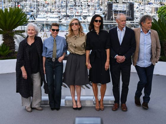 IPA84678279 - Cannes, 79th Cannes Film Festival 2026, day 2 - photocall of La Vie D Une Femme (A Woman s Life) - Pictured: Marie-Christine Barrault, MÃ lanie Thierry, LÃ a Drucker, Charline Bourgeois-Tacquet, Erri De Luca and Charles Berling  Copyright: xAlbertoxTerenghix xPoolxPhotoxEventsx07x 84678279
